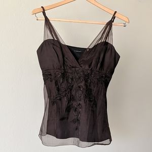 Elie Tahari silk top